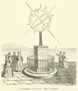 Le Cosmographe (gravür) by French School