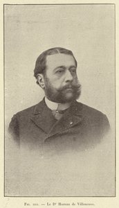 Dr. Hureau de Villeneuve (gravür) by French School