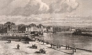 Le Havre - Normandie - V.A. Malt-Kahverengi. 1884 by French School