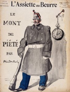 Mont-de-Piété - 06/03/1905 tarihli “Tereyağı tabağı”nda by French School