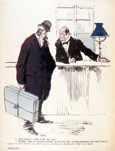 Mont-de-Piété - 06/03/1905 tarihli “Tereyağı tabağı”nda by French School