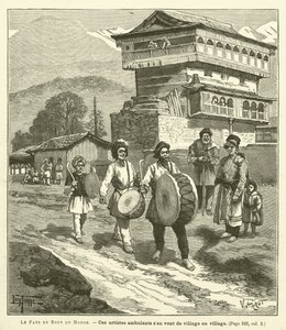 Dünyanın Sonu Ülkesi (gravür) by French School