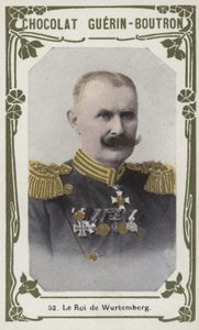 Württemberg Kralı (renkli fotoğraf) by French School