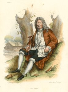 Le Sage (renkli gravür) by French School
