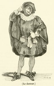 Doktor (gravür) by French School