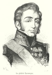 General Lamarque (gravür) by French School
