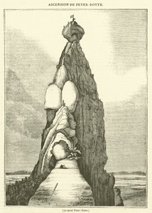 Peter-Botte Dağı (gravür) by French School
