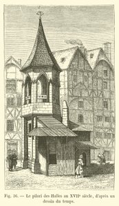 17. yüzyılda Halles