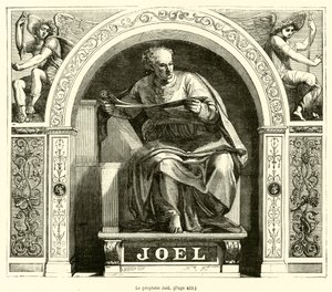 Peygamber Yoel (gravür) by French School