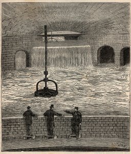 Le rezervuar de Montsouris (reservoir de la Vanne), Paris