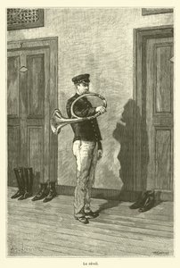 Uyanış (gravür) by French School