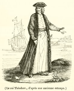 Kral Theodore (gravür) by French School