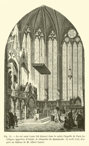 Kral Saint Louis, 25 Nisan 1248 Pazar günü Quasimodo
