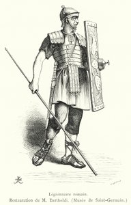 Lejyoner romain (gravür) by French School