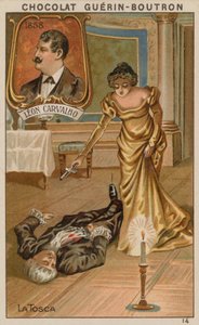 Leon Carvalho, La Tosca by French School