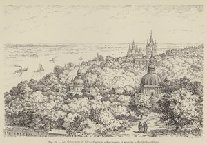 Kiev Yeraltı Mezarları (gravür) by French School
