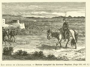 Afganistan Kahramanları (gravür) by French School