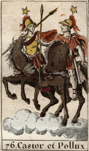 Dioscuri Castor ve Pollux (Castor ve Pollux the Dioscuri (Dioskouroi) Pierre Blanchard 1803