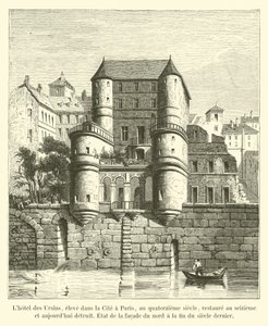 Lhotel des Ursins, on dördüncü yüzyılda Paris Şehri