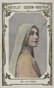 Lise Charny (renkli fotoğraf) by French School