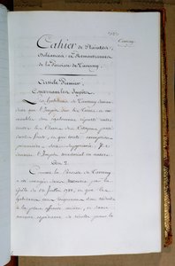 Taverny cemaati tarafından Kral Louis XVI