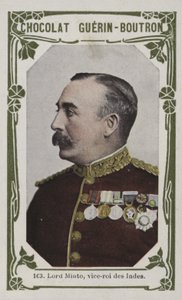 Lord Minto, vice-roi des Indes (renkli fotoğraf) by French School