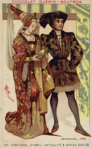 Lord ve leydi, 1461 by French School