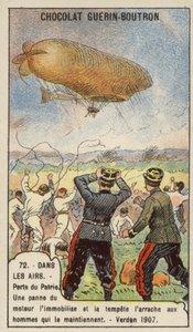 Fransız askeri zeplin Patrie, Verdun