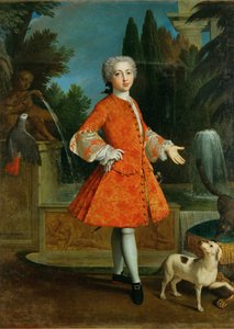 Louis-Philippe, Çocukken Orleans Dükü, Duc de ... (tuval üzerine tablo) by French School