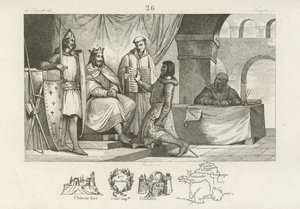 Louis II, İtalya Kralı ve Kutsal Roma İmparatoru by French School
