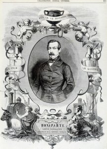 Louis Napoleon Bonaparte (Louis-Napoleon III), Fransa Cumhuriyeti Başkanı - Hasta. by French School