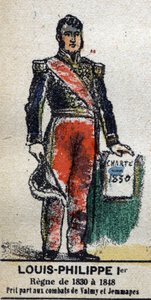 Louis Philippe 1er (1773-1850), Fransızların kralı. “” Galeriede Kings and Queens of France ve 1643