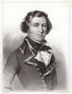 Orleans Louis Philippe, Chartres Dükü, daha sonra Fransa Kralı I. Louis Philippe (gravür) by French School