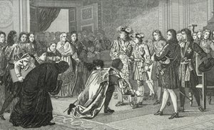 Louis XIV (1638-1715) Güneş Kralı, torunu V. Philippe