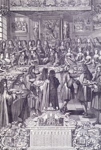 Louis XIV, halkının sevgisi ve sevinci, Almanacco