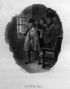 Louis XI Chanson de Beranger, Fransız şair ve söz yazarı Pierre Jean de Beranger (1780-1857) tarafından “İşler Tamamlandı” (1834) filminde. by French School