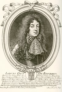 Louis de Bourbon, Condé Prensi, 1668 - 1710. Louis XIV