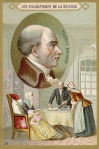 Luigi Galvani, İtalyan doktor ve fizikçi by French School