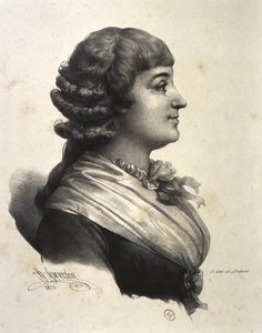 MADAME ROLAND (Marie-Jeanne Roland de la Platière by French School