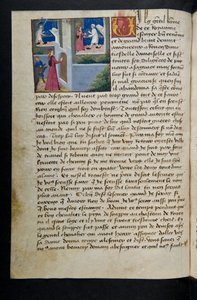MS Hunter 252 072v Yüz Haber Haberinden Sayfa, c.1461-62 by French School