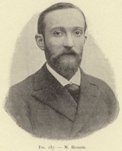M Hermite (gravür) by French School