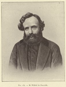 M Wilfrid de Fonvielle (gravür) by French School