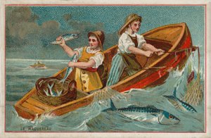 Uskumru (chromolitho) by French School