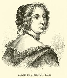 Madam de Montespan by French School