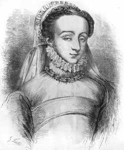Madame de Sauve (Caterina de Medicis (Caterina de Medici) tarafından saray halkı hakkında not tutmak için kullanılan kadınlardan biri). Charlotte de Beaune, Barones de Sauve, daha sonra Marquise de Noirmoutier, IV. Henri