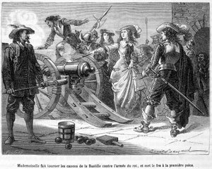 Matmazel (Grande Mademoiselle = Montpensier Düşesi) Bastille