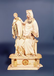 madonna ve çocuk by French School