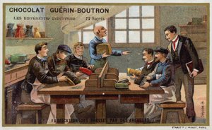 Kör tarafından fırça imalatı by French School