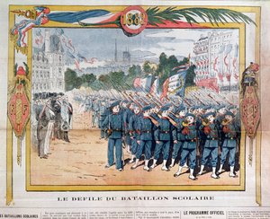 Okul Taburlarının Yürüyüşü, 14 Temmuz 1882 by French School
