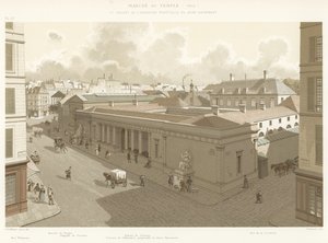 Marche du Temple, 1840 ve Kutsal Ayinlere Daima Tapınma Manastırı by French School